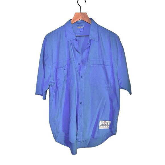VNTG SHORE CLUB button up shirt size L - Picture 1 of 5